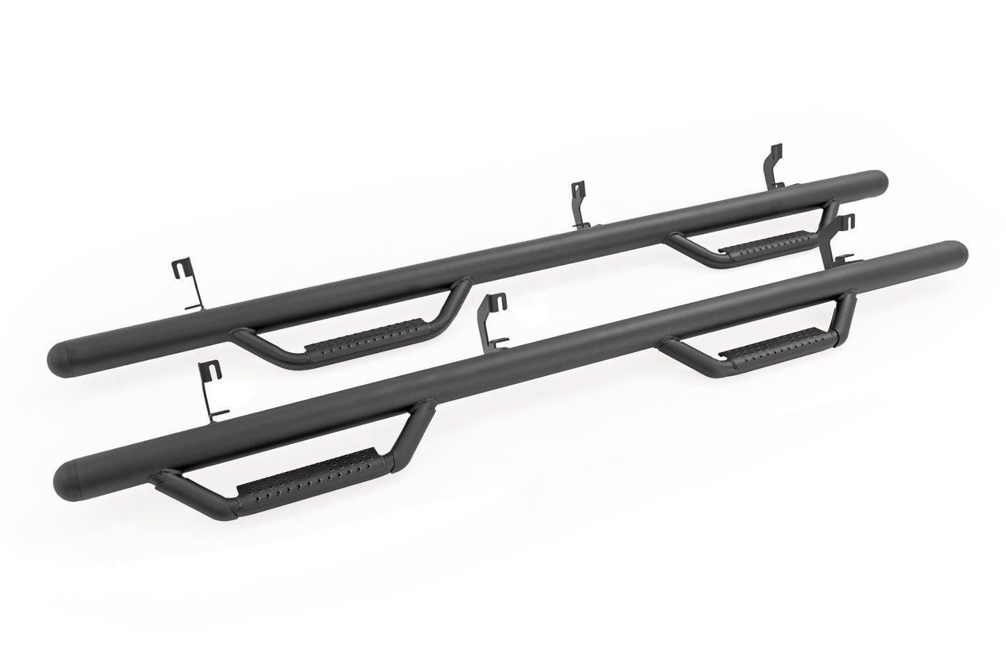 Nerf Steps | Double Cab | 6.5 Ft Bed |GMC Sierra/ Chevrolet Silverado 2WD/4WD | 2014-2018 | Rough Country | RCC1489QCB