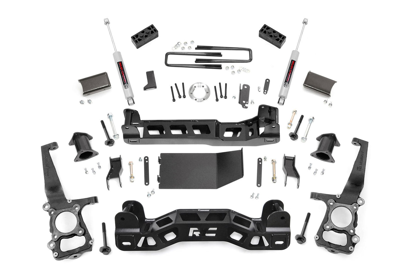 4 Inch Lift Kit | Ford F-150 4WD | 2009-2010 | Rough Country | 59930