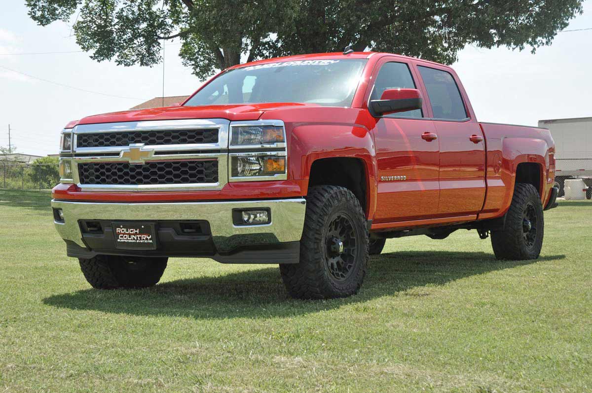 2.5 Inch Lift Kit | Alu/Cast Steel | N3 Strut | Chevrolet Silverado/GMC Sierra 1500 | 2007-2016 | Rough Country | 1319