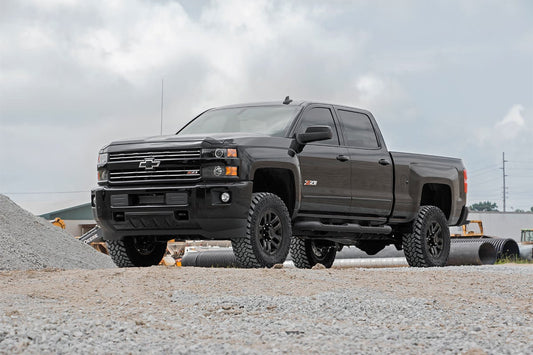 3 Inch Lift Kit | GMC Sierra/ Chevrolet Silverado 2500HD/ 3500HD (w/ Upper Control Arms) 2ED/4WD| 2011-2019 | Rough Country | 95920