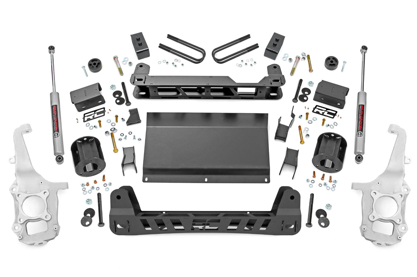 4 Inch Lift Kit | Ford F-150 Tremor 4WD | 2021-2022 | Rough Country | 40730