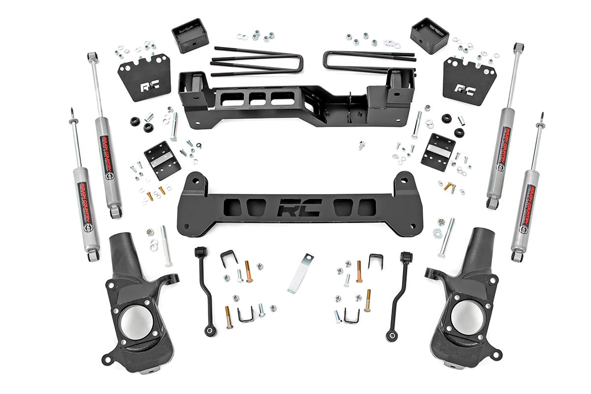 6 Inch Lift Kit | Chevrolet Silverado/GMC Sierra 2500HD 2WD | 2001-2010 | Rough Country | 220N3A