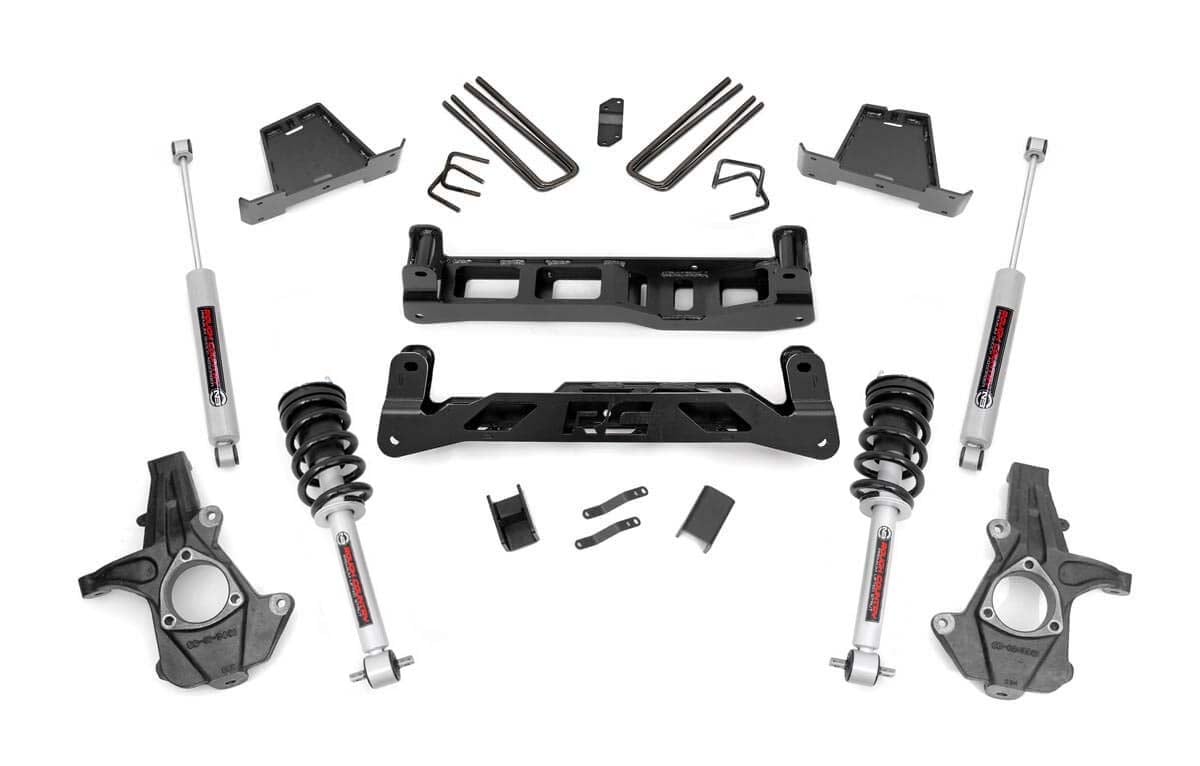 7.5 Inch Lift Kit | N3 Struts | Chevrolet Silverado/GMC Sierra 1500 | 2007-2013 | Rough Country | 26331