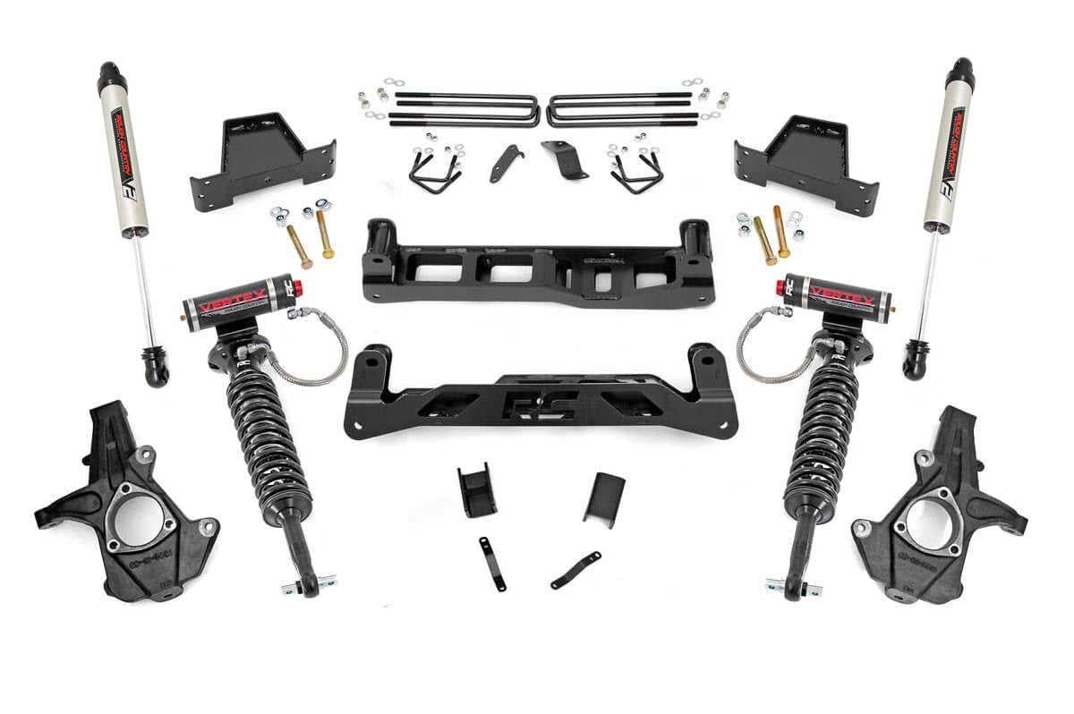 7.5 Inch Lift Kit | Vertex/V2 | Chevrolet Silverado/GMC Sierra 1500 2WD | 2007-2013 | Rough Country | 26357