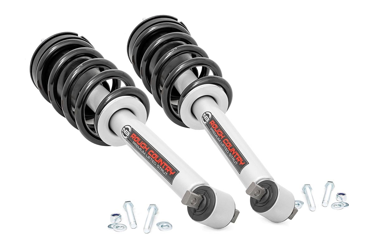 Loaded Strut Pair | 7 Inch | Chevrolet Silverado/GMC Sierra 1500 | 2014-2018 | Rough Country | 501035