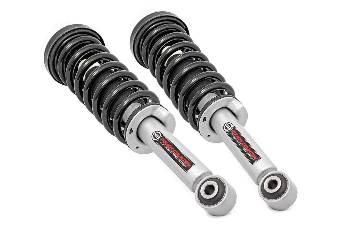 Loaded Strut Pair | 3 Inch | Ford F-150 4WD | 2009-2013 | Rough Country | 501070
