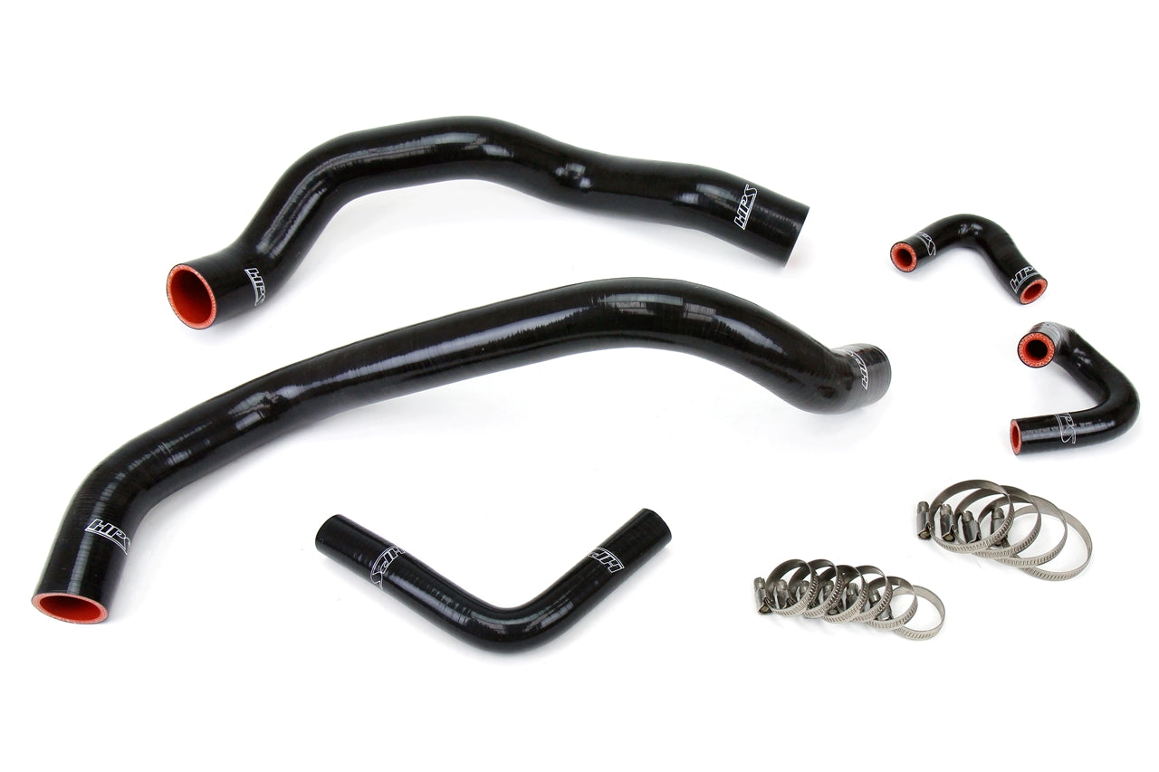 HPS 57-1401-BLK Ford 2001-2004 Mustang 3.8L 3.9L V6-Radiator + Heater Hose