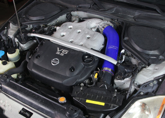 HPS 57-1591-BLUE Nissan 2003-2006 350Z 3.5L V6-Intake Hose
