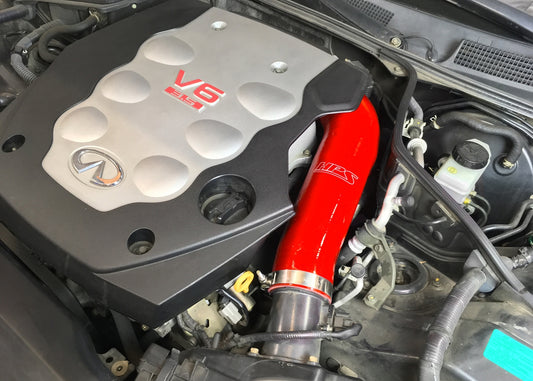 HPS 57-1592-RED-1 Infiniti 2003-2007 G35 Coupe 3.5L V6-Intake Hose