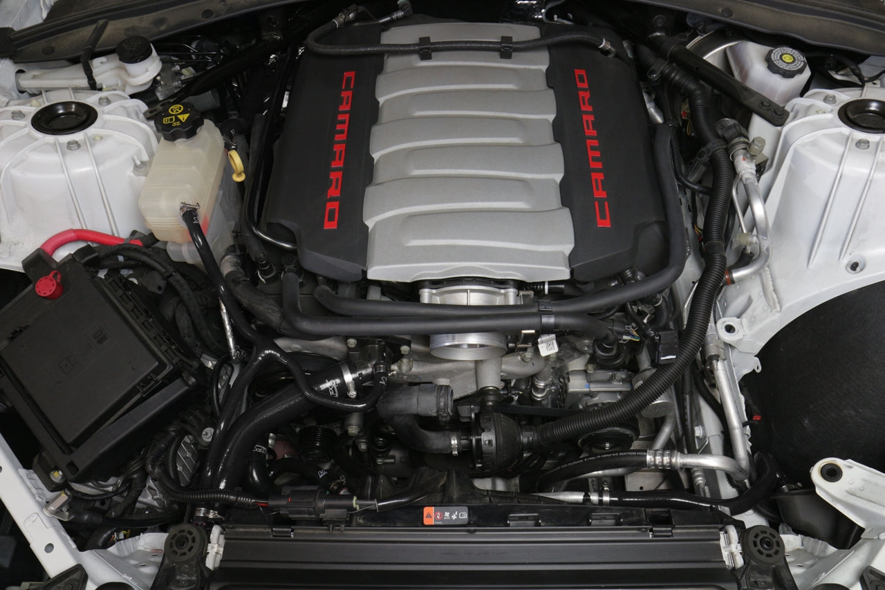 HPS 57-1707-BLK Chevy 2016-2017 Camaro SS Coupe 6.2L V8-Radiator + Heater Hose