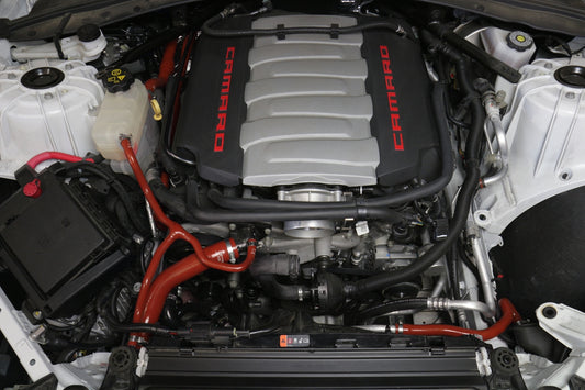 HPS 57-1707-RED Chevy 2016-2017 Camaro SS Coupe 6.2L V8-Radiator + Heater Hose