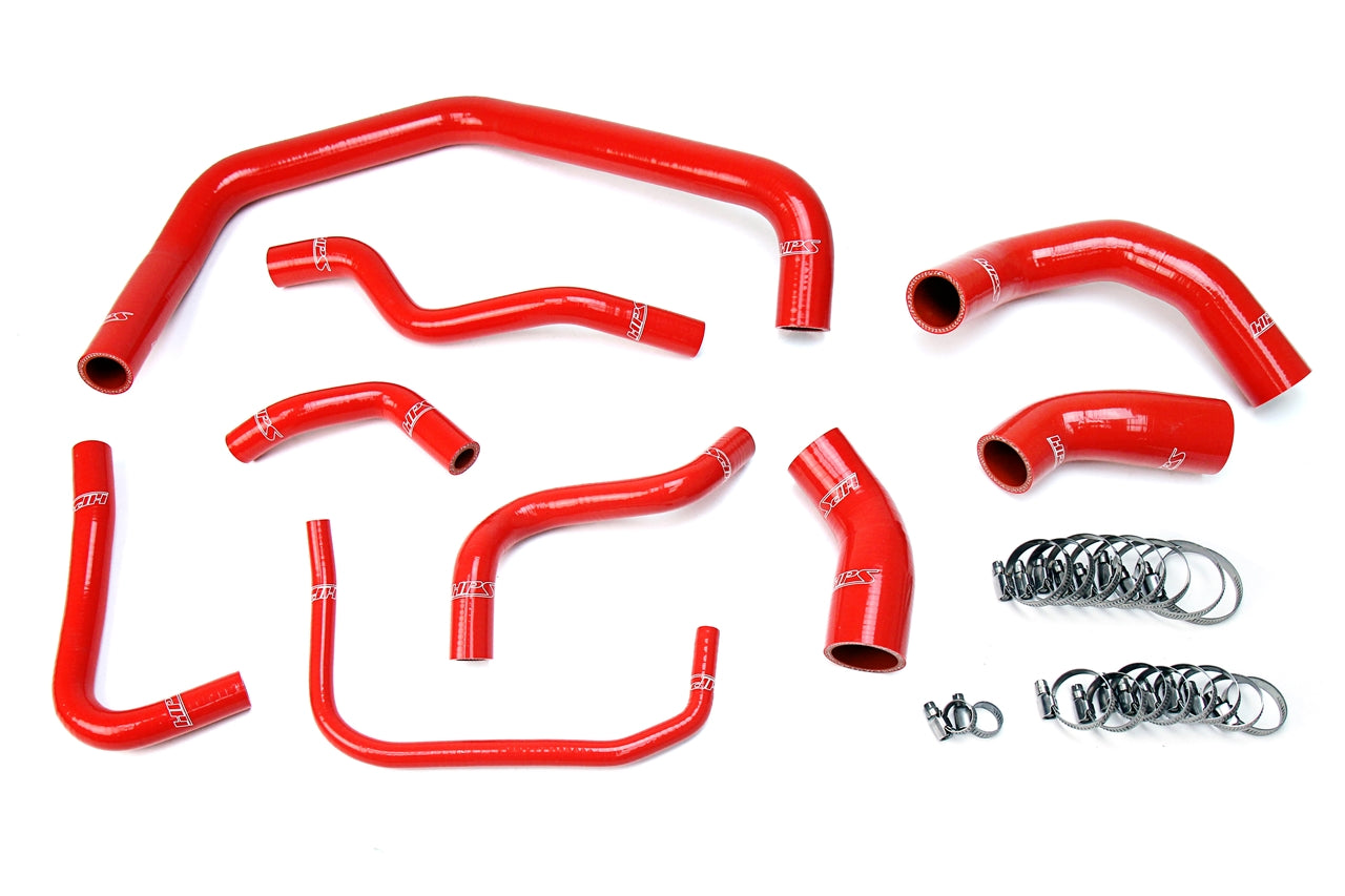 HPS 57-1728-RED Ford 2003-2004 Mustang SVT Cobra 4.6L V8 Supercharged-Radiator Hose