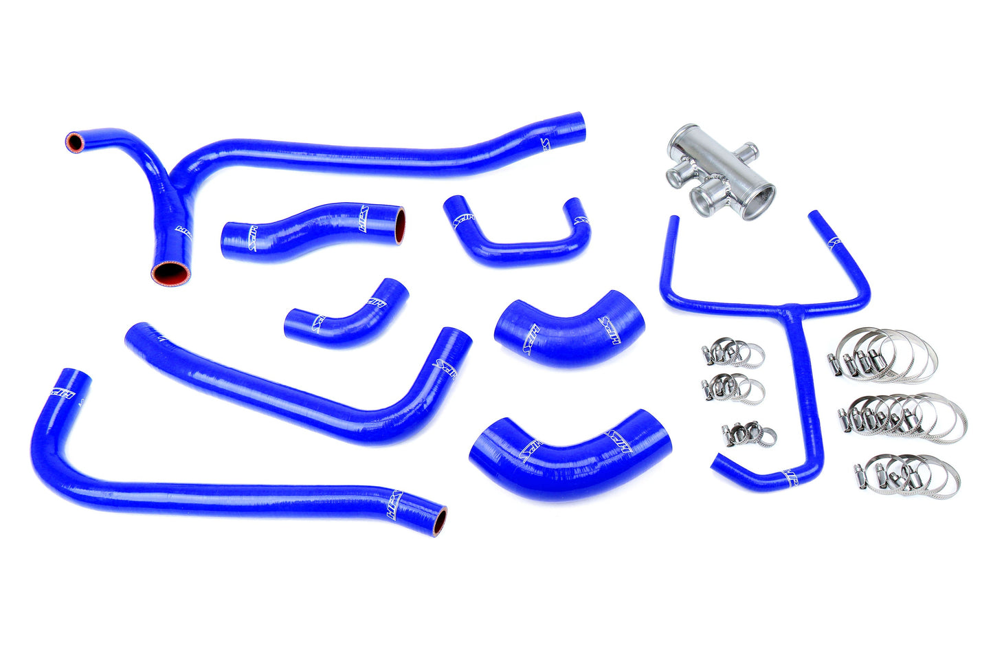 HPS 57-2069-BLUE Ford 2007-2014 Mustang GT500 5.4L 5.8L Supercharged-Radiator Hose