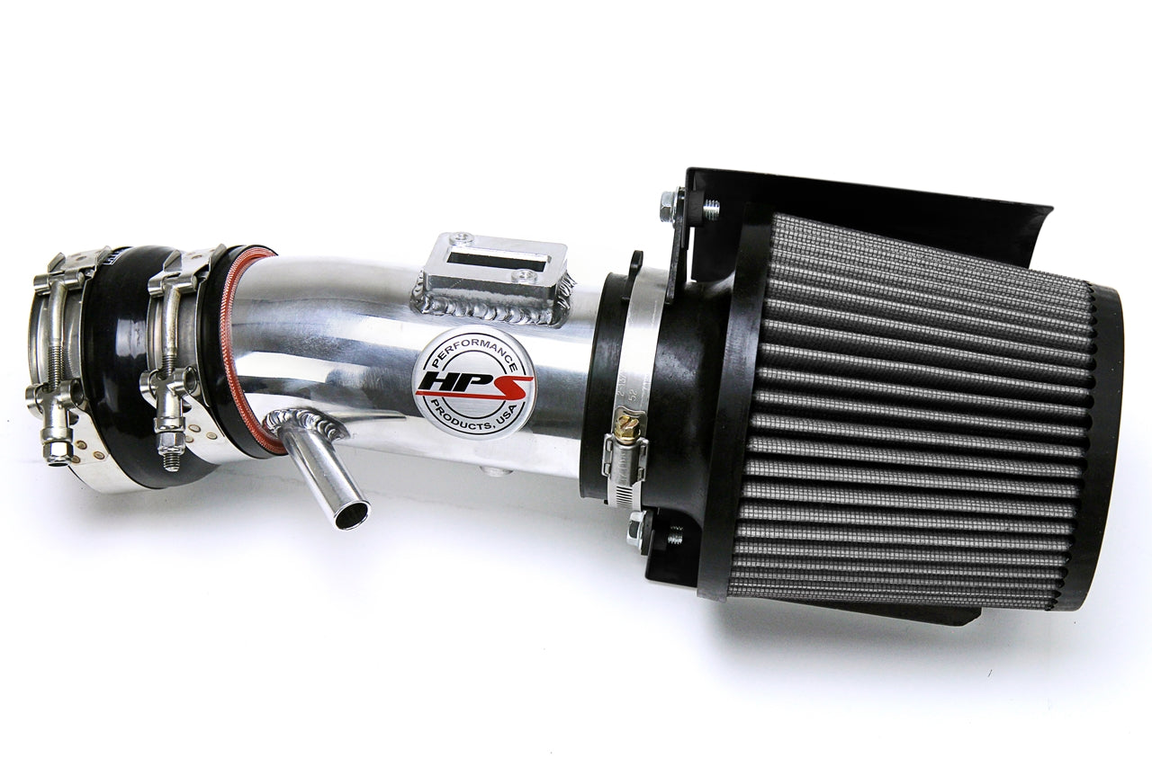 All-New HPS Performance 827 Series Air Intake Kit (Polish) with