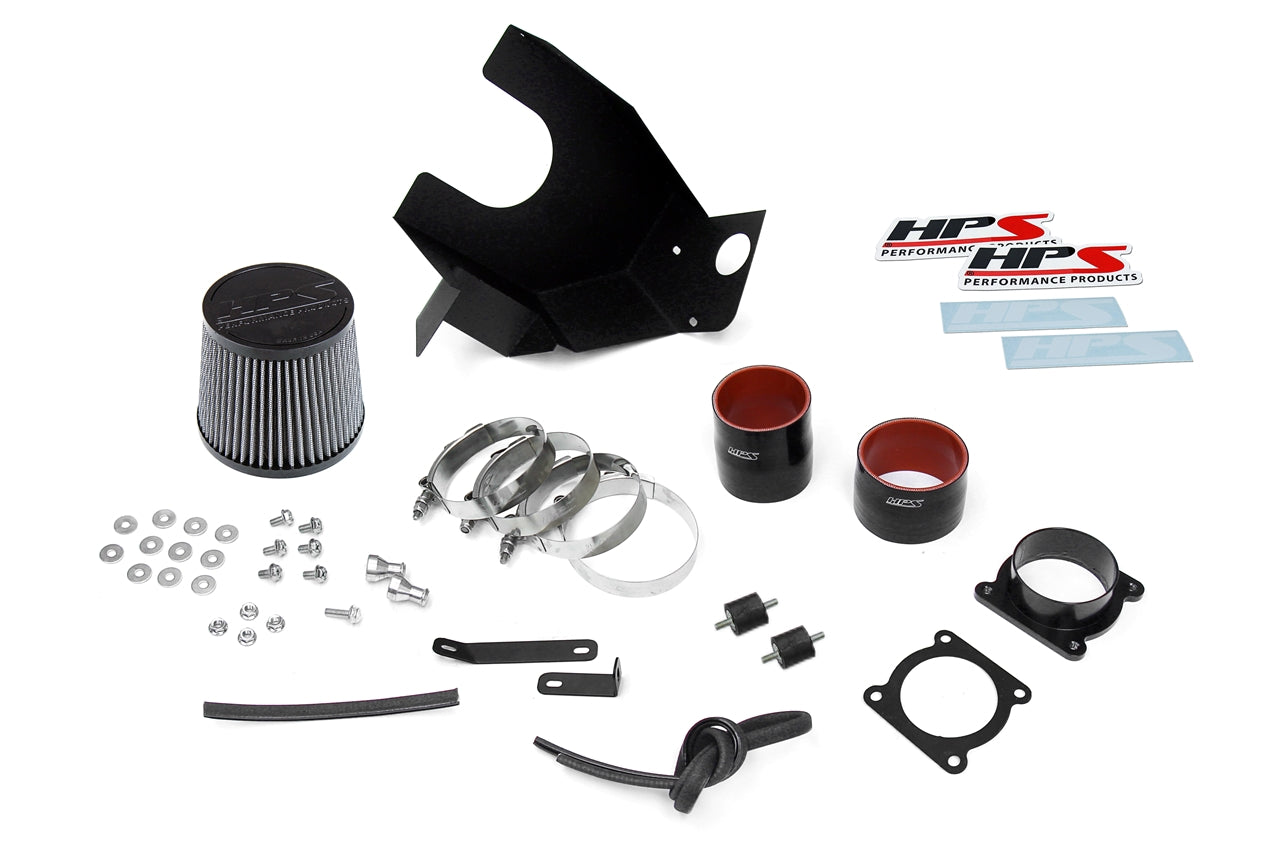 HPS Polish Shortram Air Intake + Heat Shield for 2003-2007 Infiniti G35 Coupe 3.5L V6