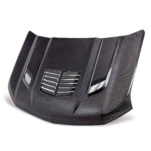 2020-2024 Chevrolet Silverado 1500 Type-T2 Carbon Fiber Hood - Anderson Composites - AC-HD20CHSV-T2