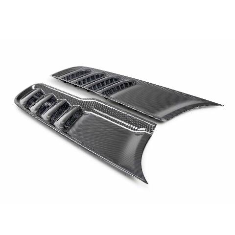 2021-2024 Ram 1500 TRX Type-OE Carbon Fiber Hood Vents - Anderson Composites - AC-HV21DGTRX
