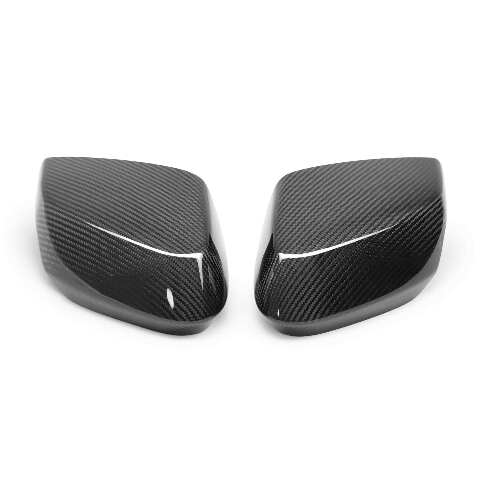 2020-2024 Chevrolet Corvette (C8) Carbon Fiber Replacement Mirror Covers - Anderson Composites - AC-MC20CHC8