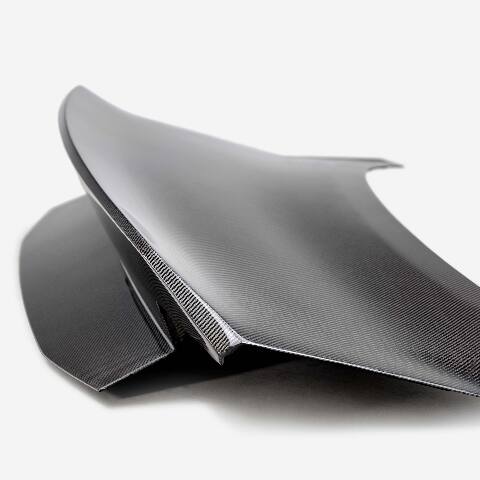 2024 Ford Mustang Type-SA Double Sided Carbon Fiber 1-Piece Decklid With Integrated Spoiler - Anderson Composites - AC-TL24FDMU-SA-DS