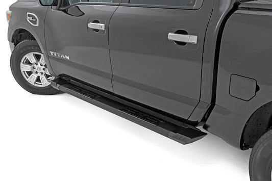 HD2 Running Boards |Crew Cab | Nissan Titan 2WD/4WD |2004-2021 | Rough Country | SRB041785A