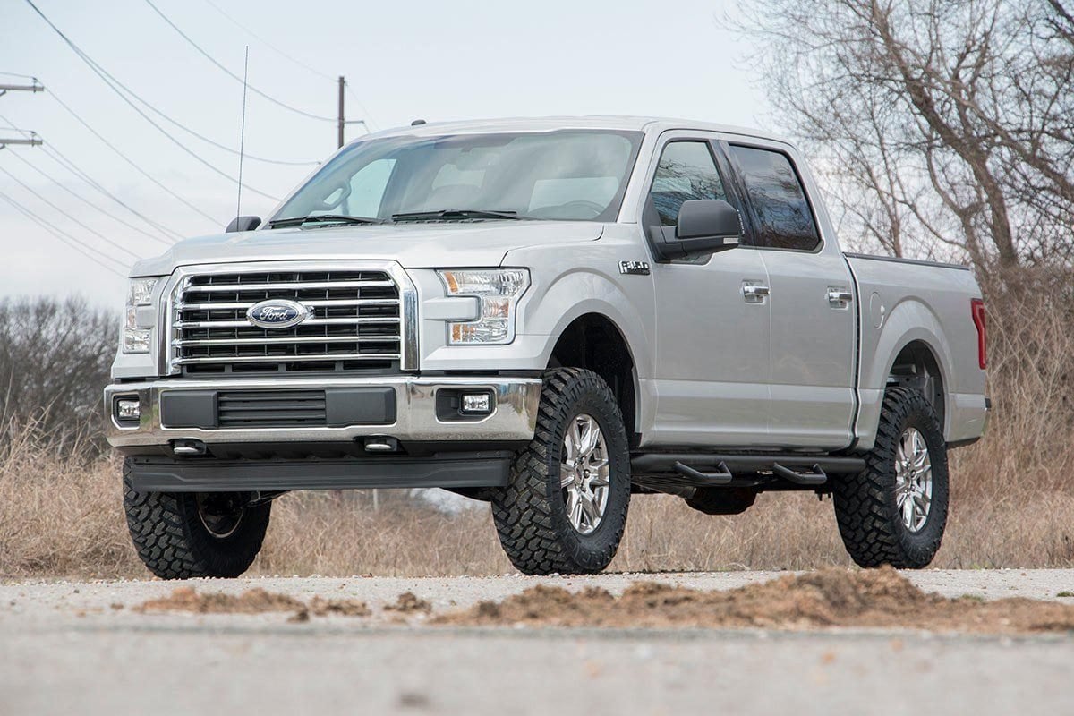 3 Inch Lift Kit | UCAs | Vertex/V2 | Ford F-150 4WD | 2014-2020 | Rough Country | 54557