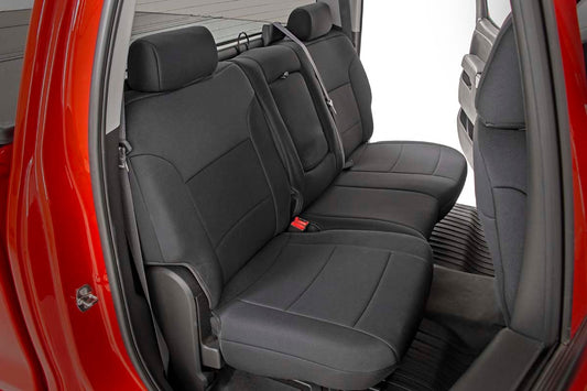 Seat Covers | FR 40/20/40 & Rear | Chevrolet Silverado/GMC Sierra 1500 | 2014-2018 | Rough Country | 91025