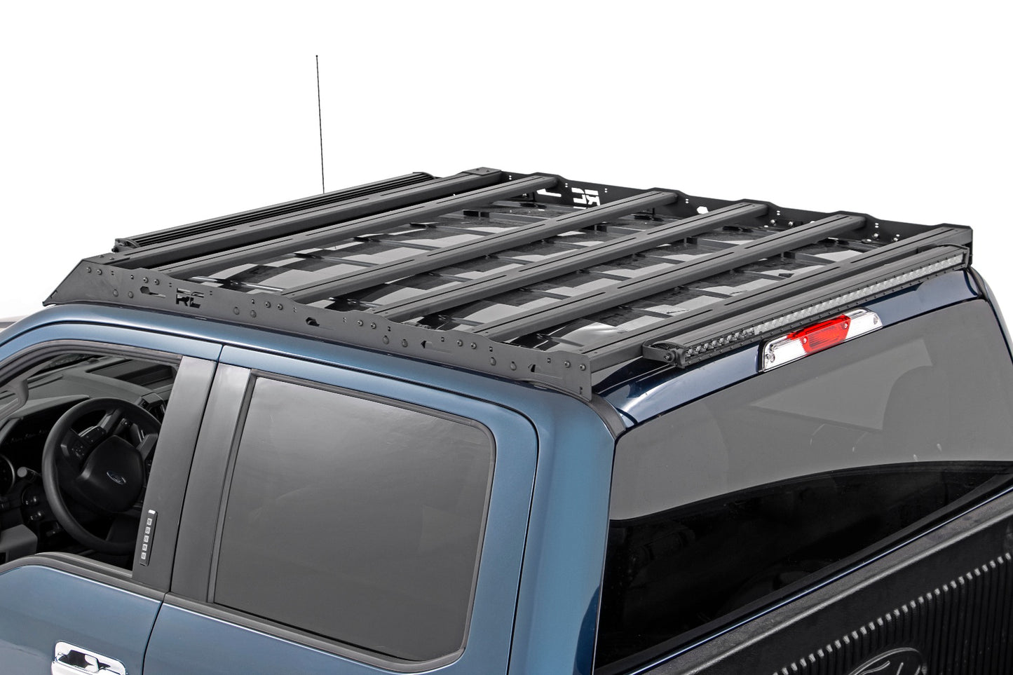 Roof Rack | FR 40 Inch Single Row BLK LED | Ford F-150 | 2015-2018 | Rough Country | 51021
