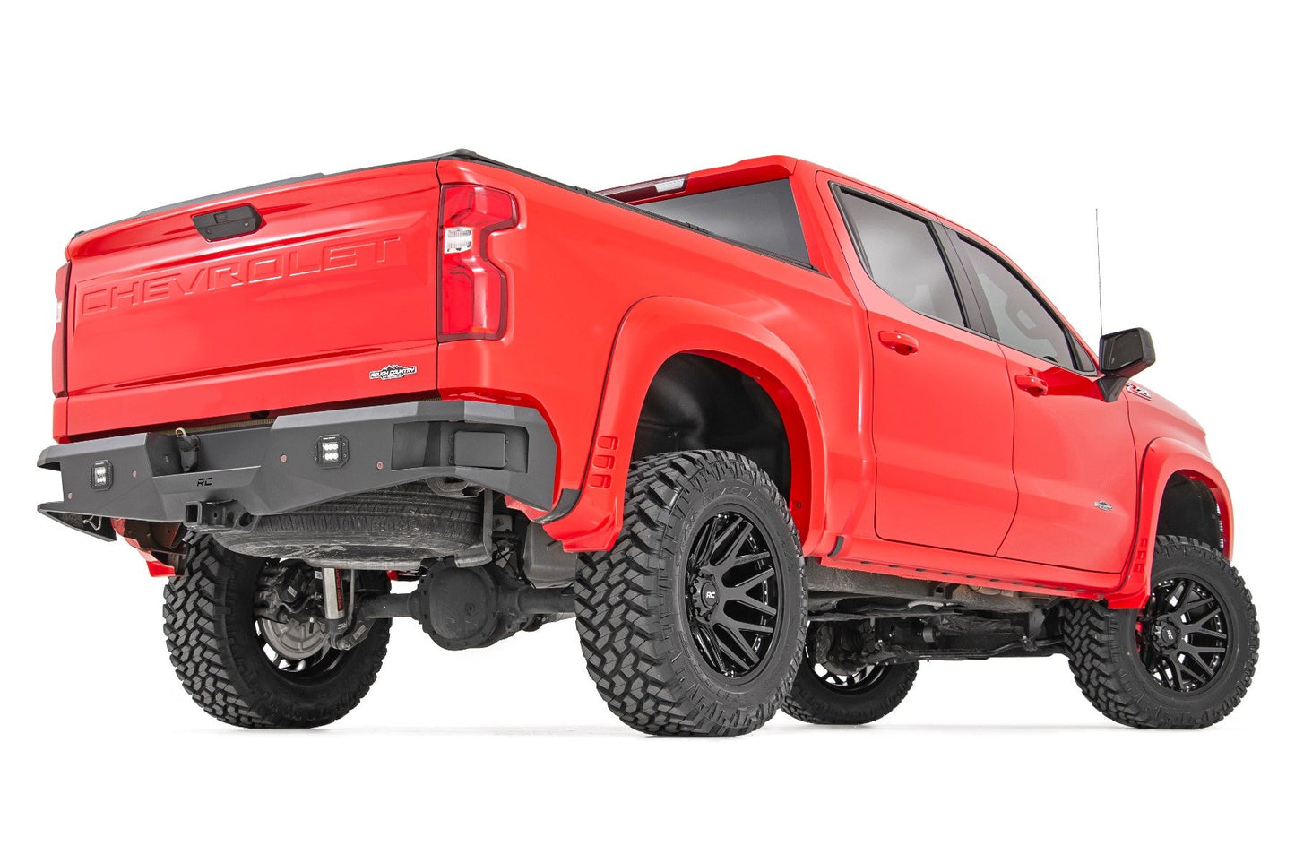 Rough Country 95 Series Wheel | One-Piece | Gloss Black | 20x10 | 8x6.5 | -19mm | 1988-2000 | 95201010