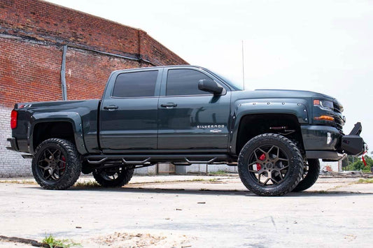 7 Inch Lift Kit | Bracket | Vertex/V2 Shks | Chevrolet Silverado/GMC Sierra 1500 | 2014-2016 | Rough Country | 29857