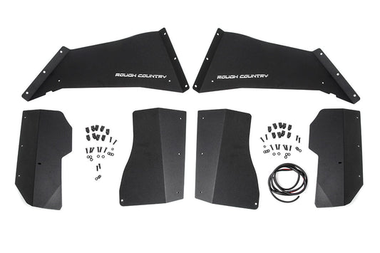 Rear Steel Inner Fenders / Fender Liners | Rough Country | 10500