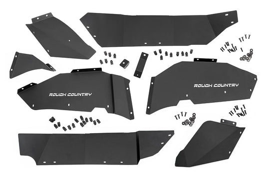 Jeep Rear Inner Fenders (18-20 Wrangler JL) | Rough Country | 10498A