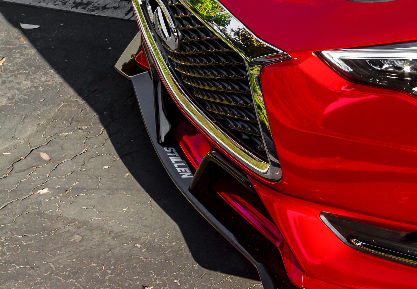 2017-2021 Infiniti Q60 3.0t - STILLEN Front Winglets - KB11231