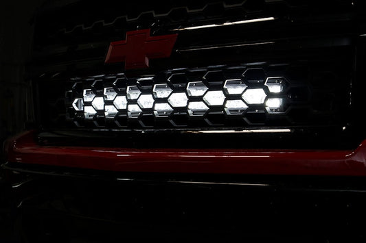 Chevrolet 30in Curved Cree LED Grille Kit | Dual Row (14-15 Silverado 1500) | 2014-2015 | Rough Country | 70624