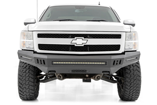Front High Clearance Bumper | Chevy Silverado 1500 2WD/4WD | 2007-2013 | Rough Country | 10910