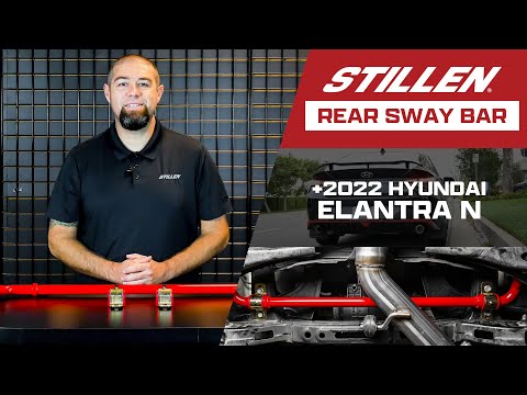 2022+ Hyundai Elantra N & N Line STILLEN Rear Sway Bar - 304405