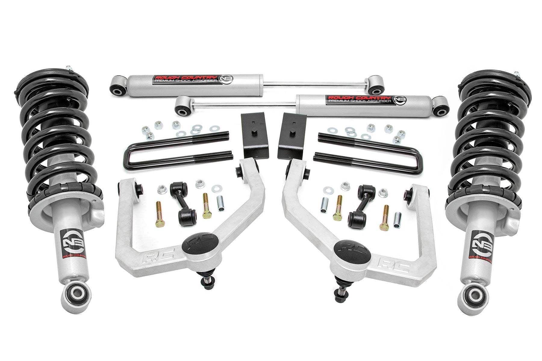 3 Inch Lift Kit | N3 Struts/Shocks | Nissan Titan 2WD/4WD | 2004