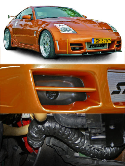 2003-2009 Nissan 350Z [Z33] STILLEN Brake Ducts