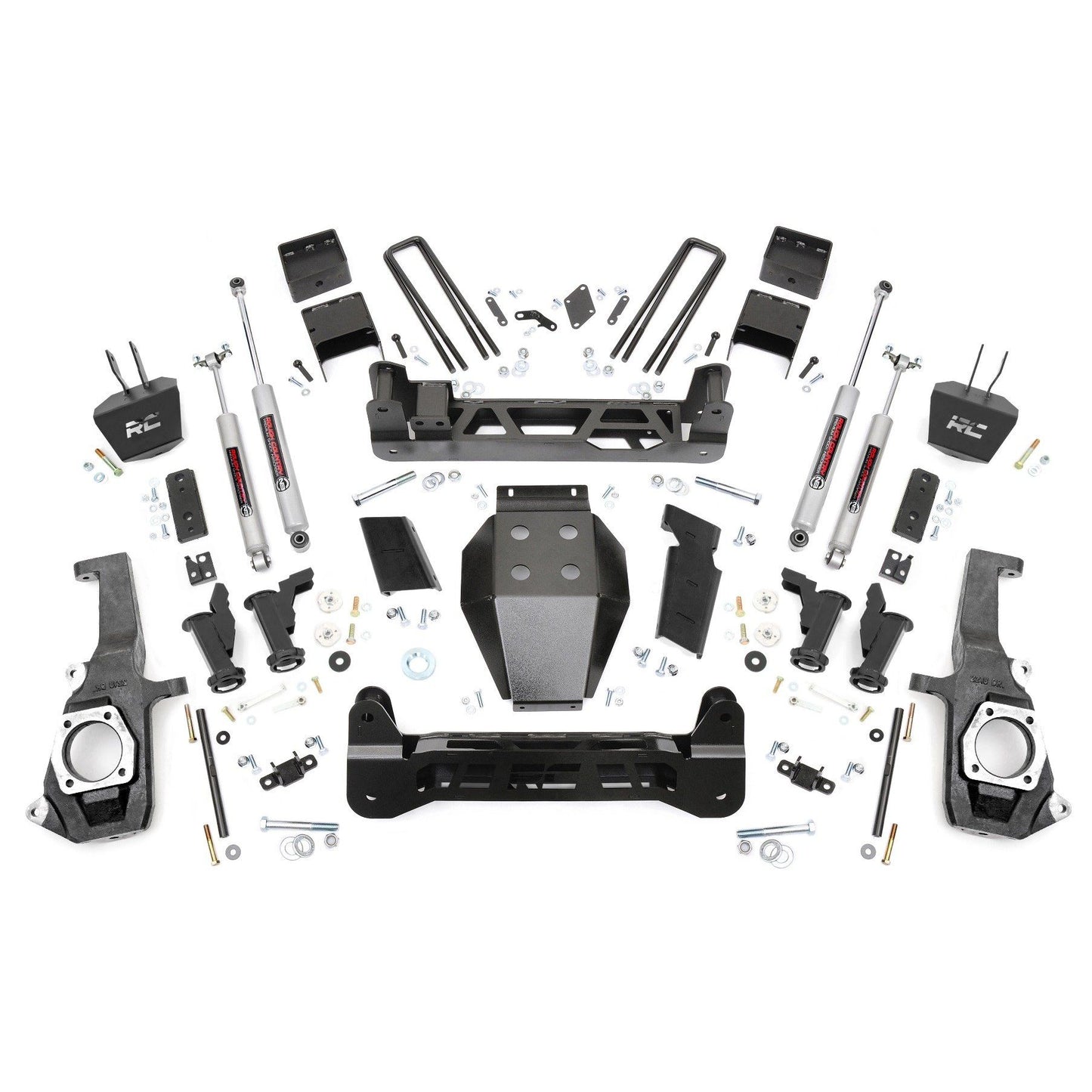 7.5in GM Torsion Bar Drop Suspension Lift Kit (11-19 2500HD/3500HD)