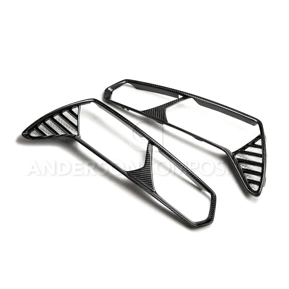 2020-2021 Chevrolet Corvette C8 StingRay Dry Carbon Roof Replacement (FULL Replacement) Anderson Composites AC-TLB14CHC7