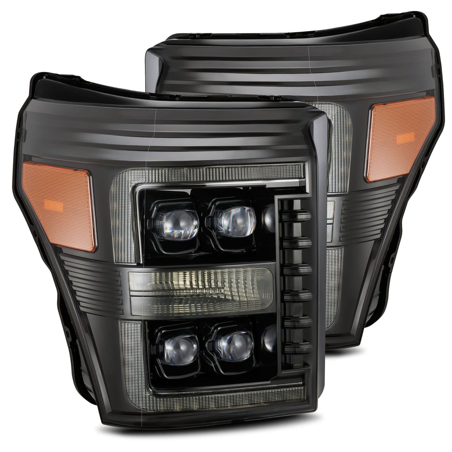 2011-2016 Ford Super Duty NOVA-Series LED Projector Headlights Alpha-Black Alpha-Rex 880147