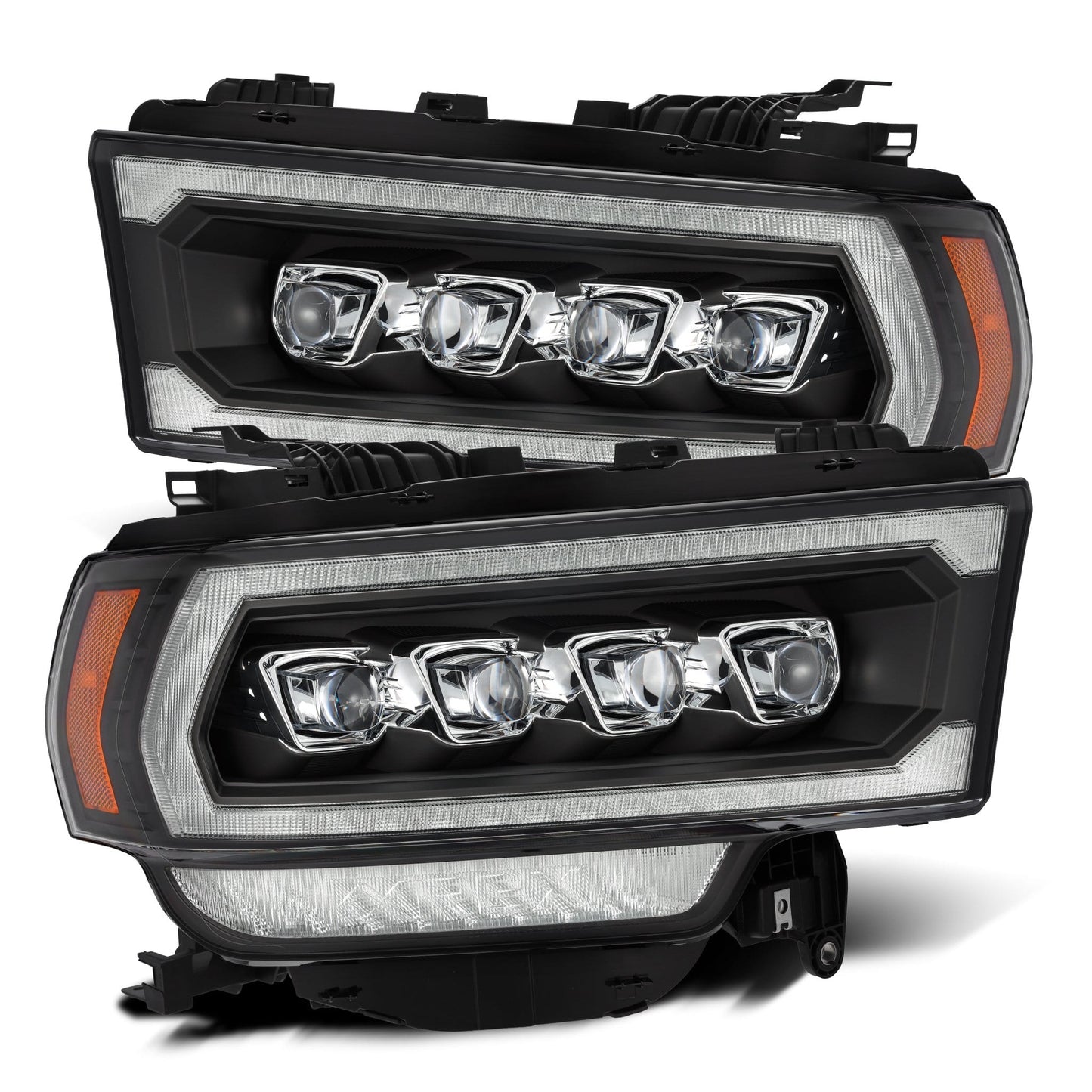 2019-2022 Ram 2500/3500/4500/5500 NOVA-Series LED Projector Headlights Black Alpha-Rex 880553