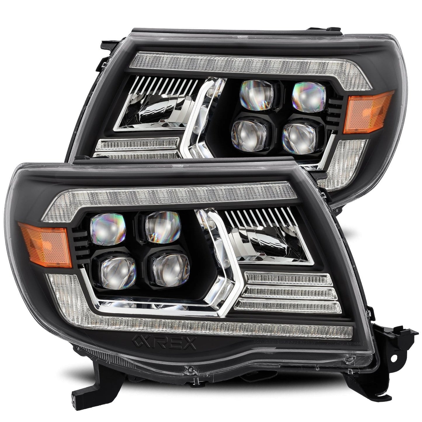 2005-2011 Toyota Tacoma NOVA-Series LED Projector Headlights Black Alpha-Rex 880742