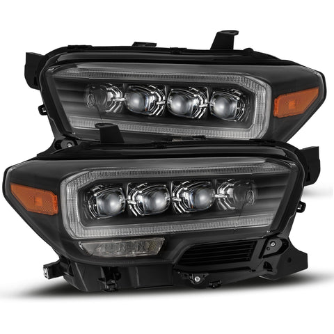 2016-2022 Toyota Tacoma NOVA-Series LED Projector Headlights Black Alpha-Rex  880707