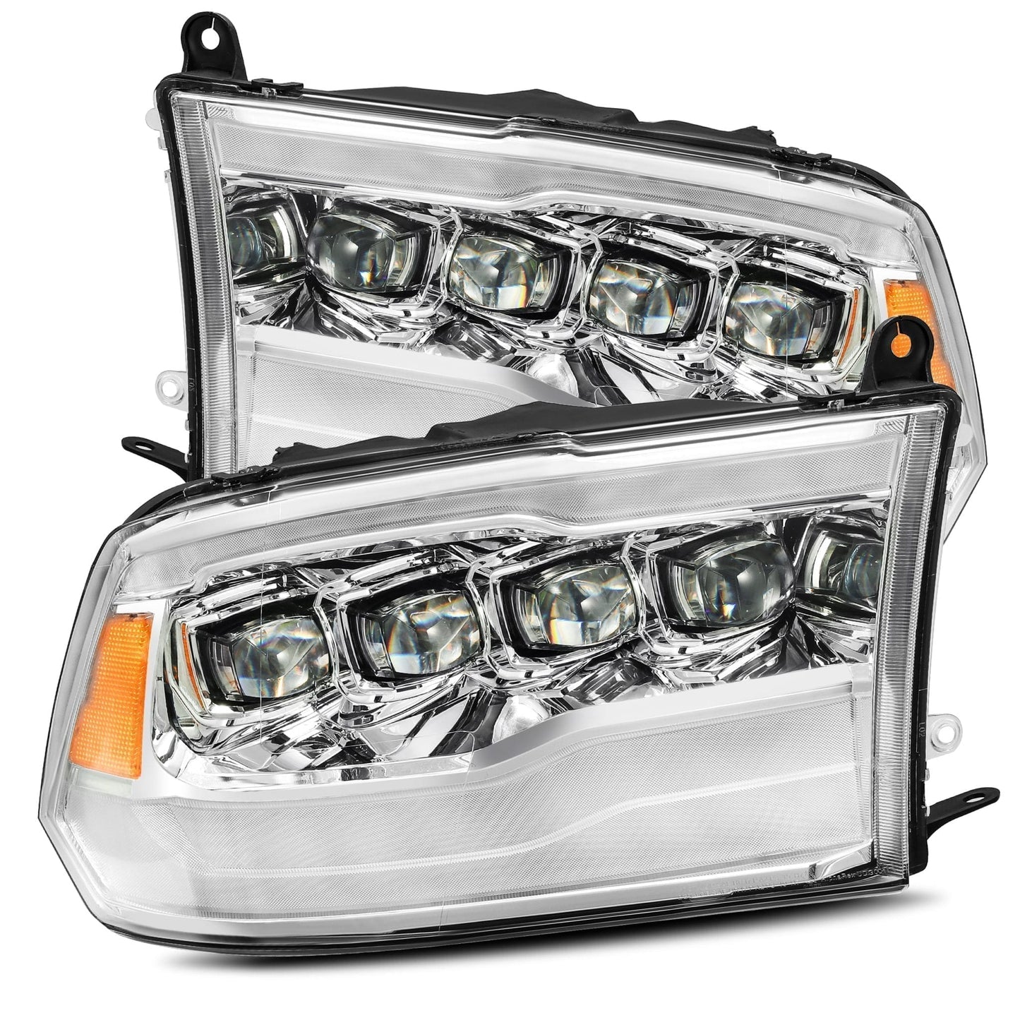 2009-2018 Ram Truck NOVA-Series LED Projector Headlights Chrome Alpha-Rex 880591