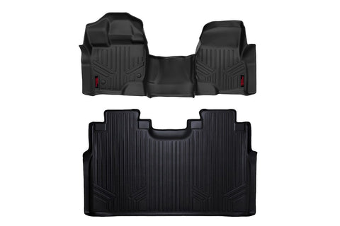 Floor Mats | FR & RR | Over Hump | Ford F-150 2WD/4WD | 2015-2022