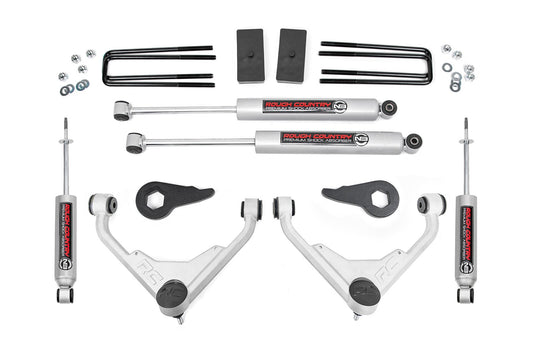 3 Inch Lift Kit | Chevrolet Silverado/GMC Sierra 2500HD | 1999-2004 | Rough Country | 8596N2