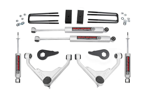 3 Inch Lift Kit | FK/FF Code | Chevrolet Silverado/GMC Sierra 2500HD | 1999-2004 | Rough Country | 859830