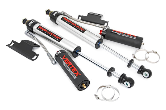 Vertex 2.5 Adj Rear Shocks | 6-7" | Toyota Tacoma 2WD/4WD | 2005-2022 | Rough Country | 699014