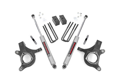 3 Inch Lift Kit | Lift Knuckle | Chevrolet Silverado/GMC Sierra 1500 | 2007-2013 | Rough Country | 10730