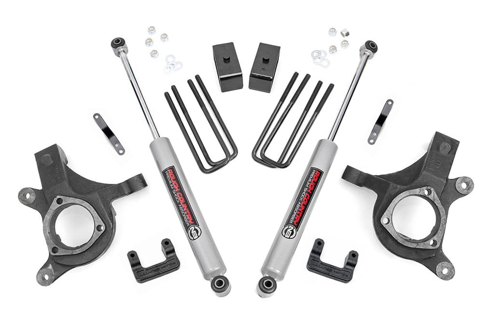 358　GMC RTT5.5 5 Inch Lift Kit | Chevy Silverado & GMC Sierra 1500 2WD | 2007